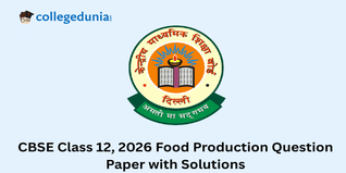 CBSE Class 12 Food Production 2026 Question Paper with Solution PDF